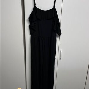 Time and True Black Romper Jumpsuit